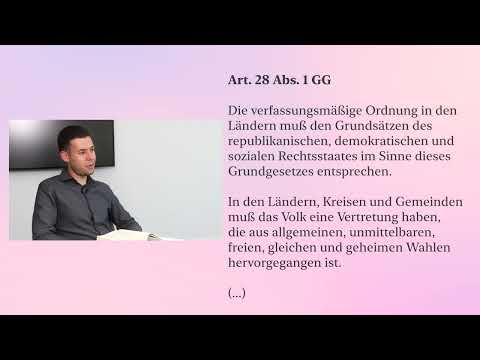 Parteien im Grundgesetz, Art. 21 GG (mit Marcel Kalif)