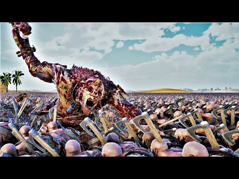 1000 Giant Ogres Vs 1 MILLION Orc Army - Ultimate Epic Battle Simulator 2