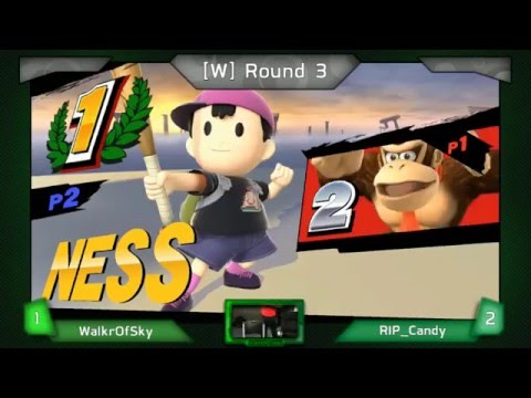 WalkrOfSky (DK) vs. RIP_Candy (Sheik/Ness) - Smash Sunday @ eBash