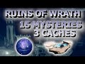 ALL Mystery and Data Cache Locations (Ruins of Wrath Destiny 2)