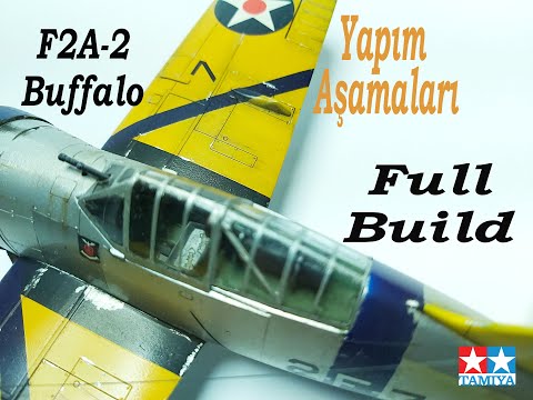 Brewster F2A-2 Buffalo 1/48 Tamiya Step By Step