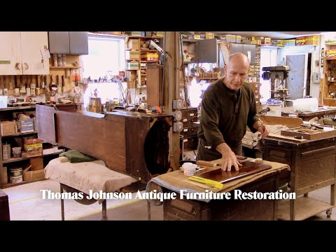 Restoring a Tall Clock Case - Thomas Johnson Antique Furniture Restoration