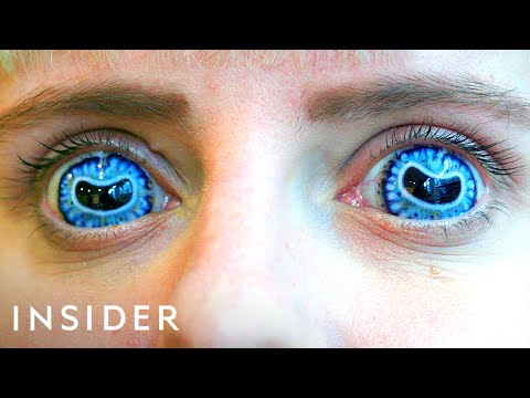 隱形眼鏡是如何為電影而生的｜電影內幕網 (How Contact Lenses Are Made For Movies | Movies Insider)