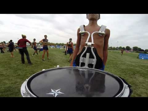 Blue Stars 2014 Snare Cam - Finals Day