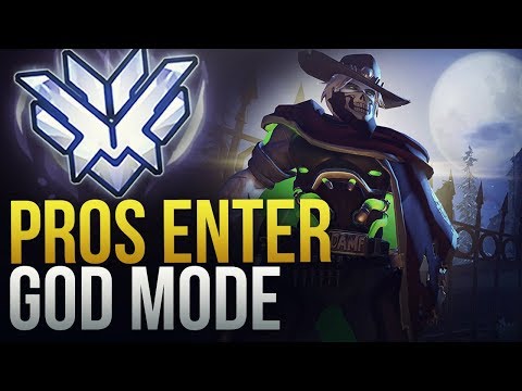 WHEN PROS ENTER GOD MODE - Overwatch Montage