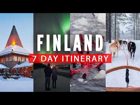 7 Days in Finland 🇫🇮 Detailed Itinerary! (Complete Guide for First Timers)