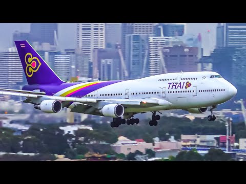 30 BIG PLANES Landing From CLOSE UP | Sydney Airport Plane Spotting | A330 747 A350 777 767 787