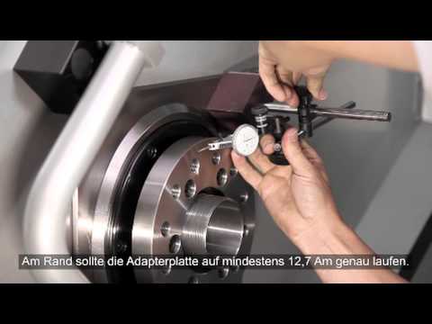 Spannfutter-Installationsanleitung 