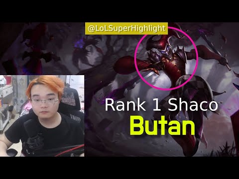 RANK 1 SHACO: Butan Shaco met Taliyah #LoLSuperHighlight