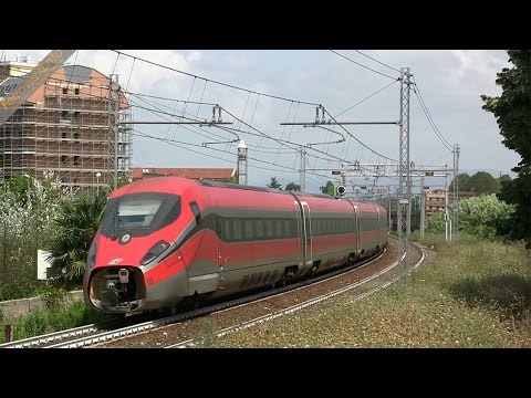 E.656.433 + ETR 400 n.03 a Monterotondo - E.656.433 + ETR 400 n.03 in Monterotondo