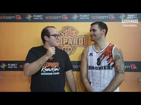 #LeopardiChannel | Filippo Colli dopo Planet Smart City BEA Chieri - Don Bosco Crocetta