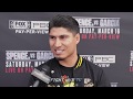 MIKEY GARCIA "YOU HAVE TO TAKE ON THE BIGGEST FIGHTS TO BE REMEMBERED”