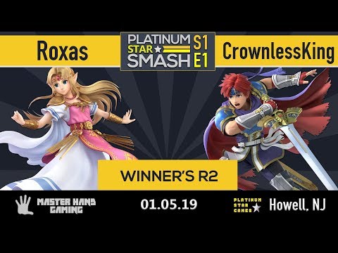 Platinum Star Smash S1E1 - Roxas (Zelda) vs CrownlessKing (Roy, KRool) - Winner's R2
