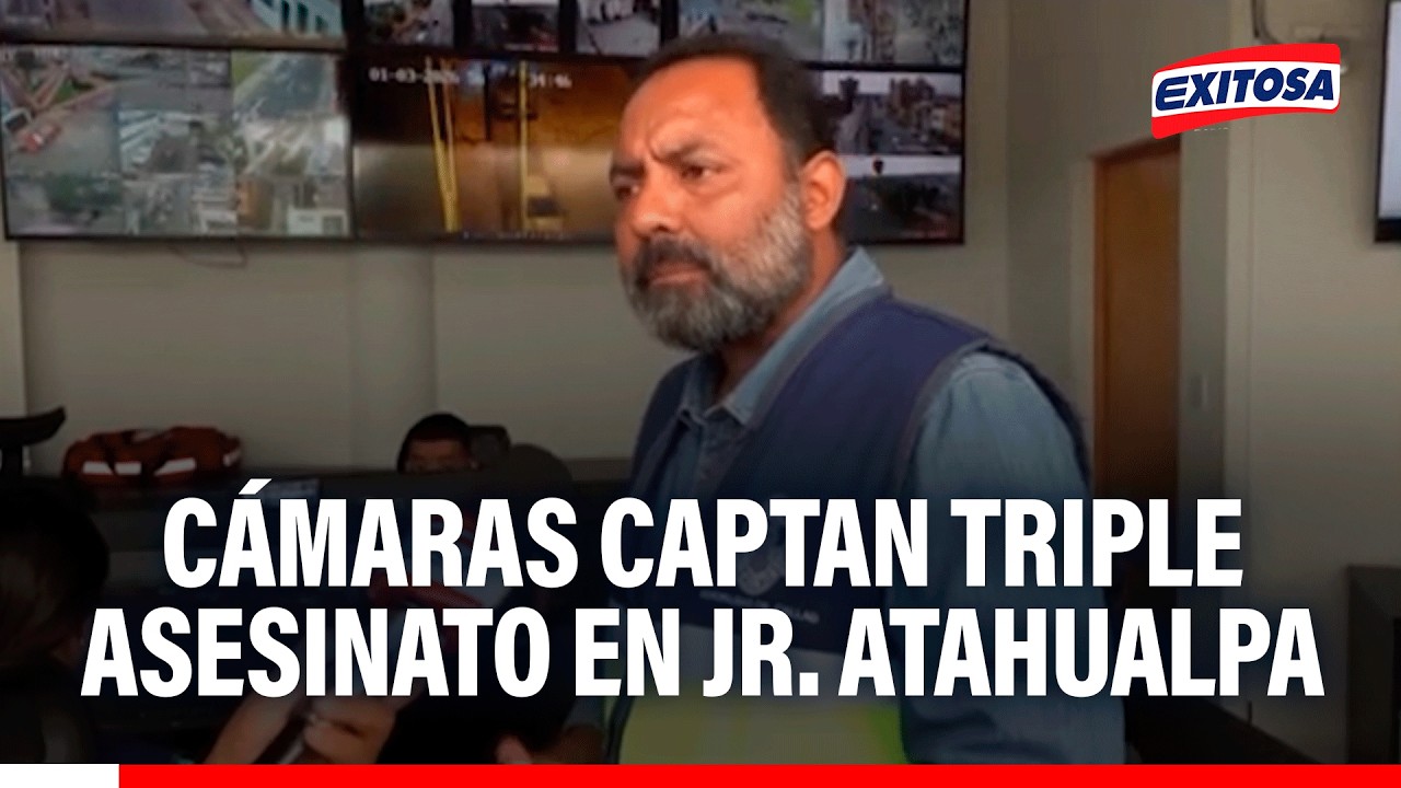 🔴🔵 Callao: Cámaras captan triple asesinato en Jr. Atahualpa