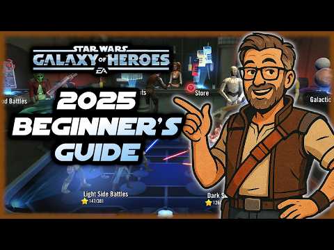 The Complete 2025 Beginner's Guide to Star Wars Galaxy of Heroes!