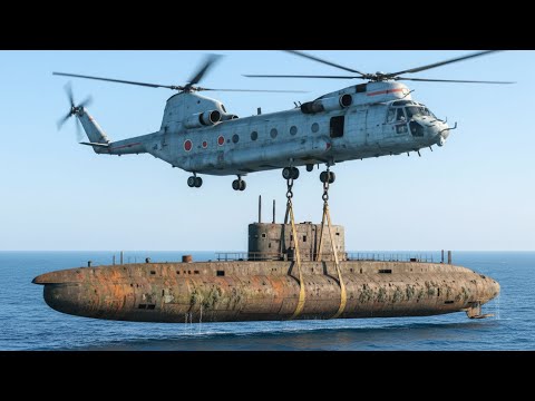 Restoring a 124-Year-Old Sunken Submarine into a Modern High-Tech Super Sub #restoration #usa