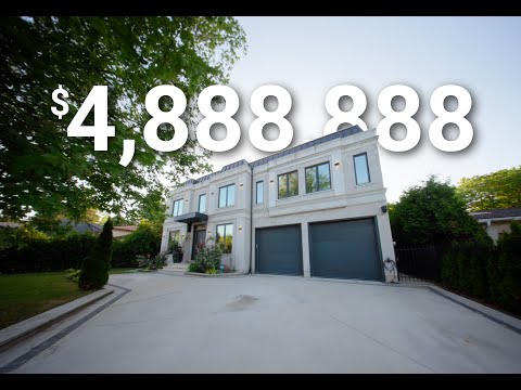 Inside a $5M Custom Built Baller Mansion in Oakville | FULL Tour 1453 Seagram Ave, Oakville, ON