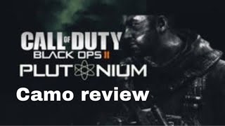 Call Of Duty Black Ops 2 (Plutonium) Camo Review