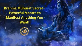 Download lagu Chant at Brahma Muhurat - Watch Your Desires Come True! mp3 Download lagu Chant at Brahma Muhurat - Watch Your Desires Come True! mp3
