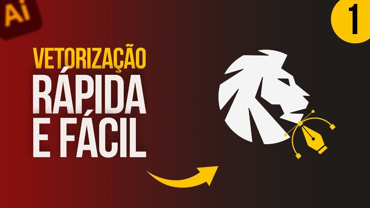 Como vetorizar logos com a pen tool no Illustrator