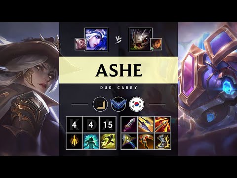 Ashe ADC vs Kog'Maw - KR Diamond Patch 25.13