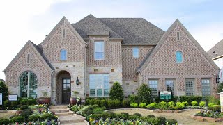 The Highland Homes model at Whitley Place in Prosper Texas