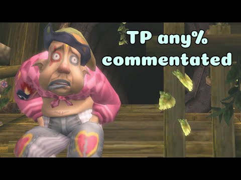 Commentated Twilight Princess any% speedrun (2022 route)