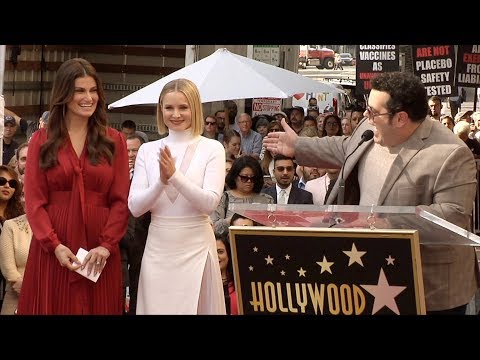 Josh Gad Speech at Kristen Bell and Idina Menzel’s Hollywood Walk Of Fame Ceremony