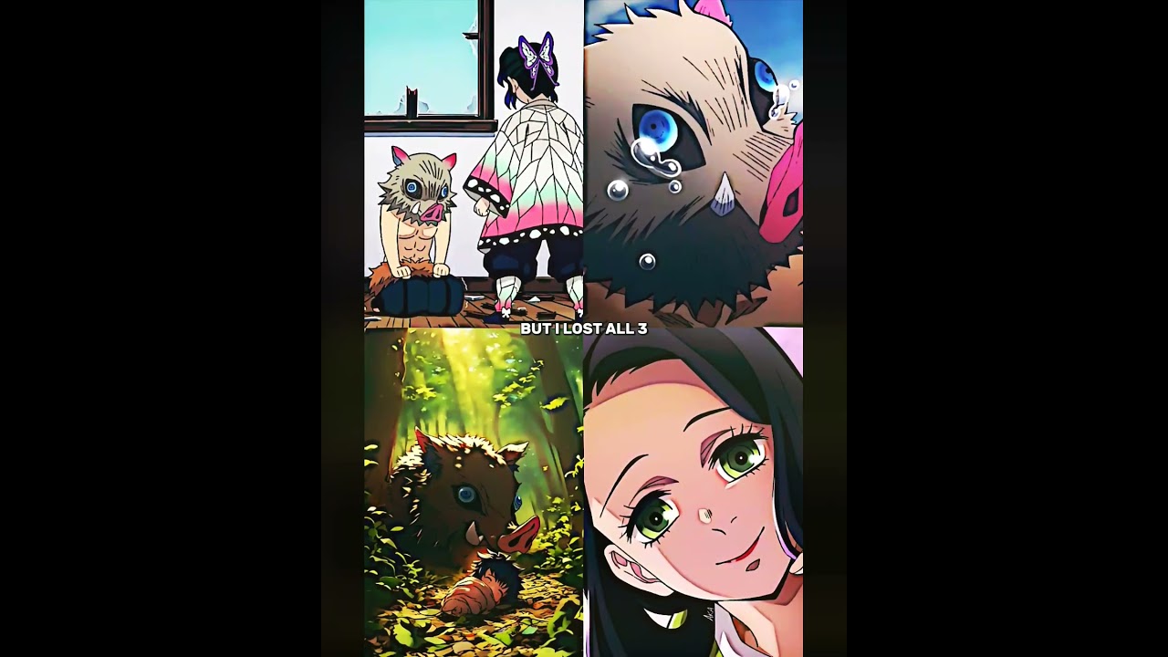 But i lost all 3🥀 #aesthetic #anime #100kvews #demonslayer #inosuke #knyedits