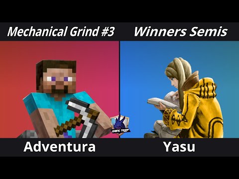 Mechanical Grind 3 Winners Semis - Adventura (Steve) Vs. Yasu (Robin) - SSBU Tournament