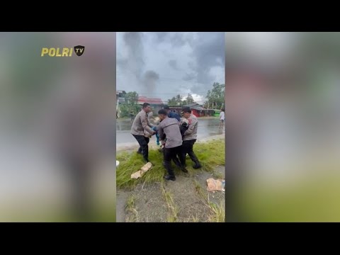 POLDA KALTARA RESPON CEPAT KORBAN KECELAKAAN