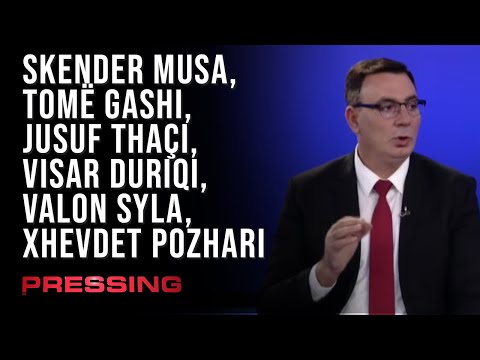 PRESSING Skender Musa, Tomë Gashi, Jusuf Thaçi, Visar Duriqi, Valon Syla, Xhevdet Pozhari 21.04.2021