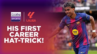 Download lagu Lamine Yamal's FIRST career hat-trick! | LaLiga 25/26 Moments mp3