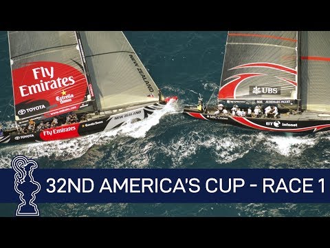32nd America's Cup Race 1 SUI vs. NZL | AMERICA'S CUP