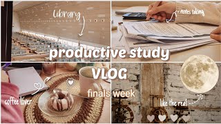 Finals Week VLOG😱📚 note-taking, Thai food🍜a Productive Day🌱the most vintage store in Madrid🧸🪞