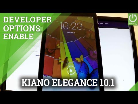 How to Activate Developer Options in KIANO Elegance 10.1 - USB debugging