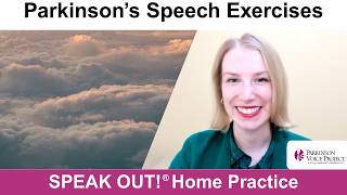 Parkinson’s Speech Exercises: CLOUDS
