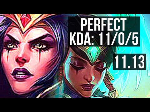 LEBLANC vs KARMA (MID) | 11/0/5, Legendary, 1.4M mastery, 300+ games | EUW Grandmaster | v11.13
