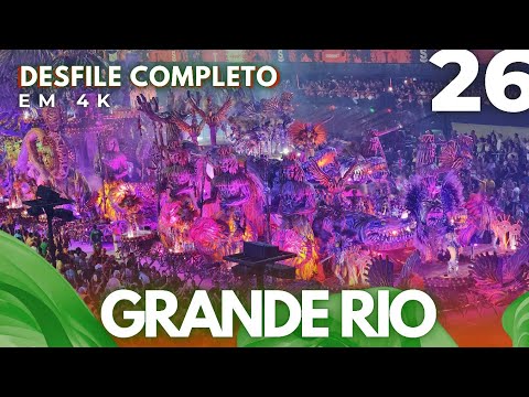 DESFILE GRANDE RIO 2026 EM 4K COMPLETO EXCLUSIVO