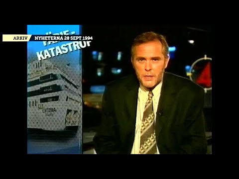Estonia-katastrofen - TV4 Nyheterna 28/9 1994