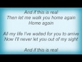 Dirty Vegas - Home Again Lyrics