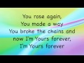 Darlene Zschech (with Kari Jobe) Yours Forever ...