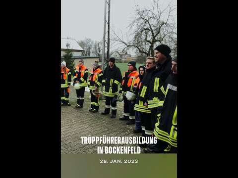 Truppführerausbildung in Bockenfeld   28  Jan  2023