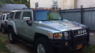 HUMMER H3 AFTER NEW RIMS AND 285 TIRES