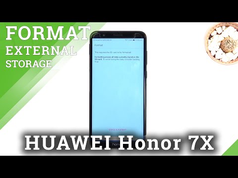 How to Format SD Card on HUAWEI Honor 7X