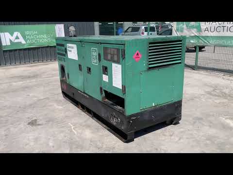 ATLAS COPCO QAS78 - 69KVA DIESEL GENERATOR FOR AUCTION