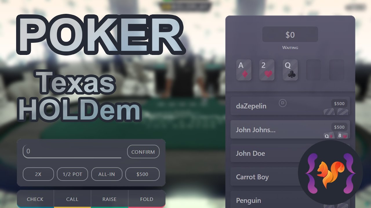 Poker - Texas Hold'em [QBCore/ESX/Custom] thumbnail 3