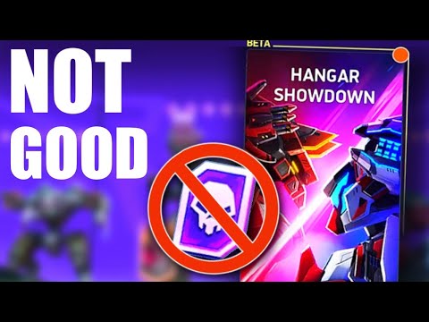 THIS is what's WRONG with the New HANGAR SHOWDOWN Mode in Mech Arena