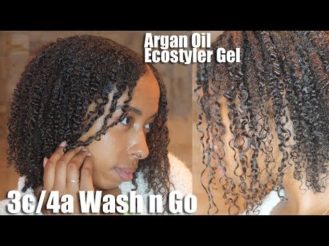 3c/4a Wash n Go | Argan Oil Ecostyler Gel Video