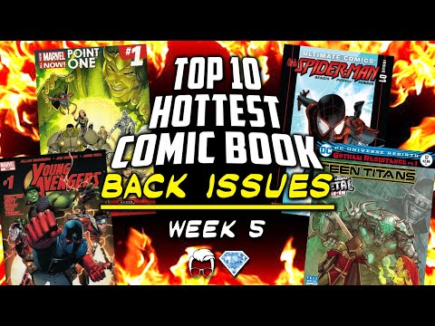 Record Breaking Back Issues | Top 10 Hottest Comic Book Back Issues | Week 5 ft. GemMintCollectibles